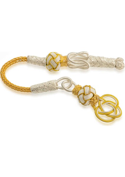 Gümüş Trabzon Örmesi Kazaz Tesbih Püskülü