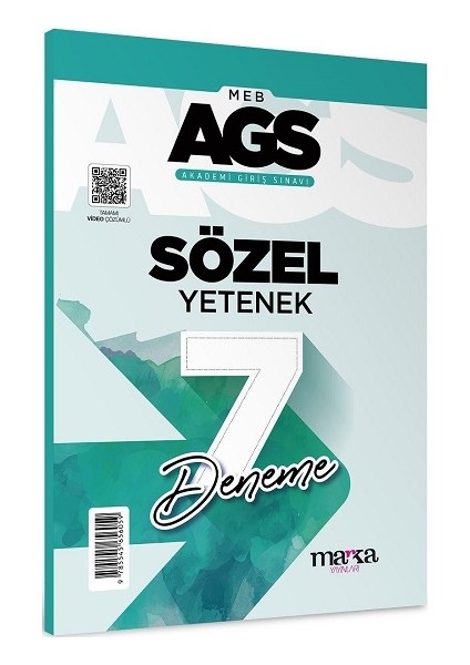 2025 Meb Ags Sözel Yetenek 7 Deneme Tamamı Video Çözümlü