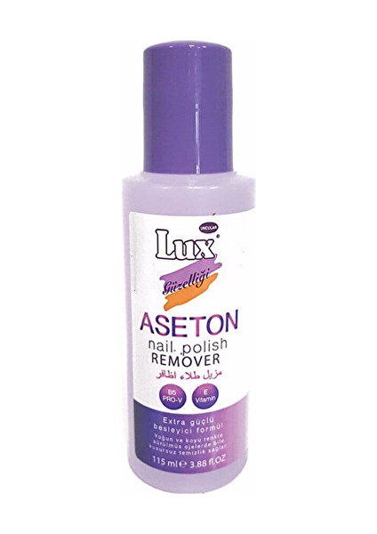 4 Adet Lux Aseton 115 ml