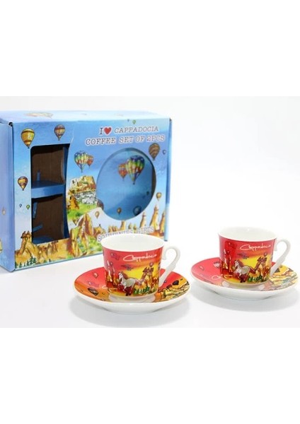 Yöresel Ikili Fincan Seti Model 1