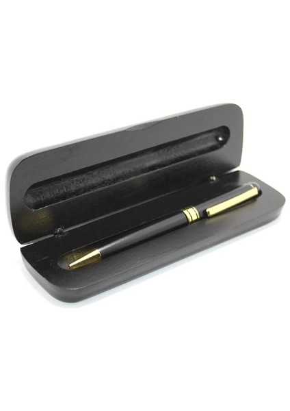 Ahşap Kutulu Tükenmez Kalem Model 3