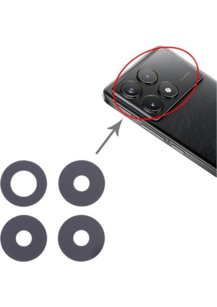 Xiaomi Uyumlu Poco F6 Pro Kamera Lensi Cam 23113RKC6G