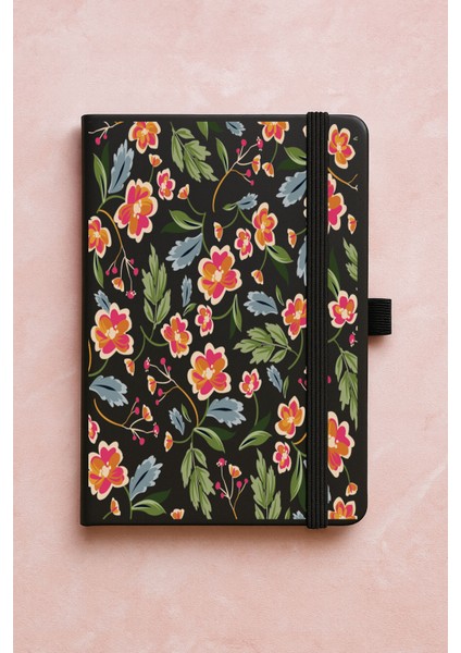 Promosyon Tarihsiz Premium Termo Defter Desenli 192 Yaprak - Çiçektasarım