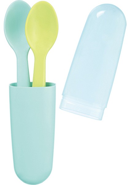 4 Adet Wee Baby Çatal Kaşık Saklama Kabı 887