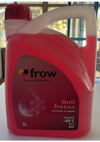 Antifriz Kırmızı 3lt Frow -40