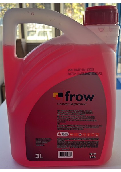 Antifriz Kırmızı 3lt Frow -40 fiyatları