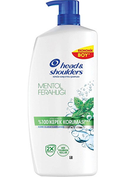 4 Adet Head And Shoulders Mentol Ferahlığı Şampuan 800 ml
