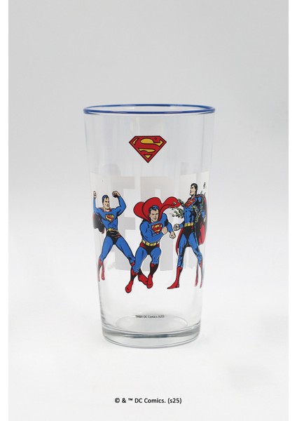 4 Adet Rakle Superman Cartoon Meşrubat Bardağı 570 cc fiyatları