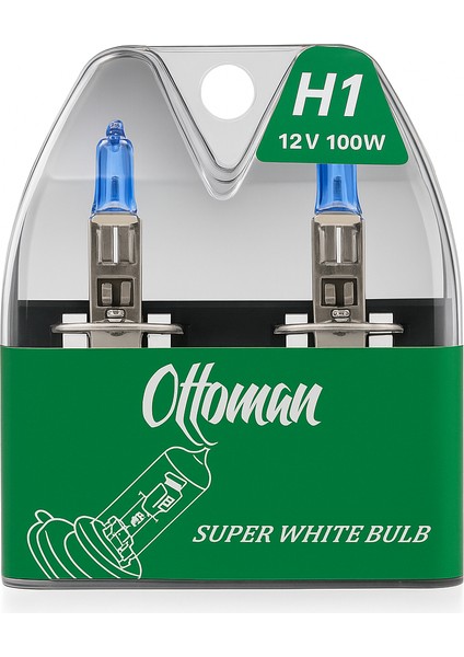 Frt Ottoman H1 12V Süper Beyaz Far Ampulü- Ultra Görüş Gücü
