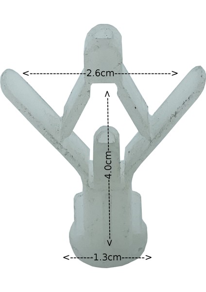 Alçıpan Plastik Kelebek Dübel