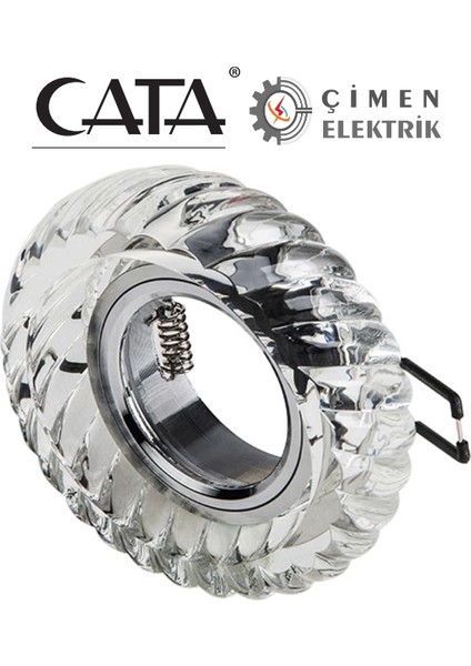 Cata Ct 6600 Kristal Cam Spot Kasası