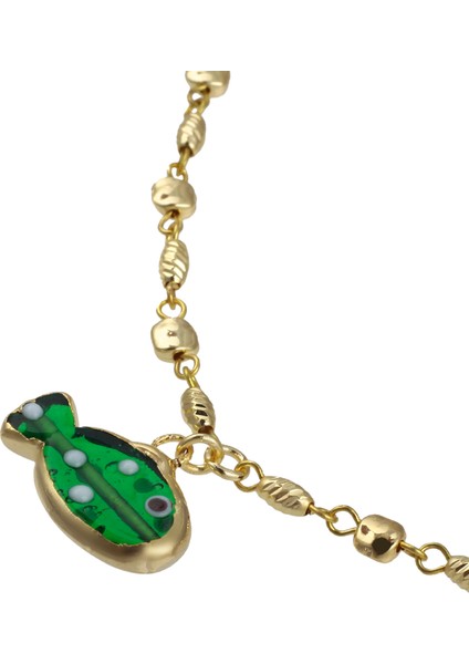 Yeşil - Altın Kolye Elmira Necklace fiyatları