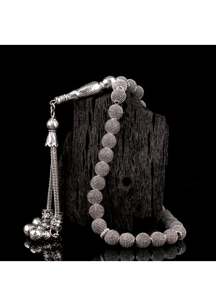 Kararma Yapmayan Metal Nokta Desen Model Tesbih modelleri