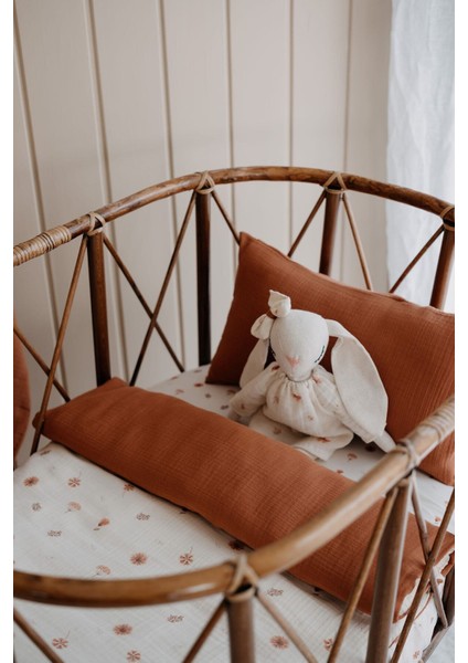 Park Yatak Müslin Nevresim Takımı (80X110) | Boho Floral