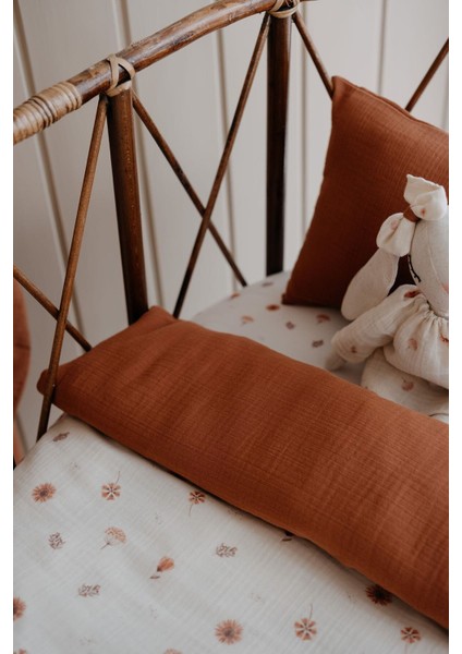 Park Yatak Müslin Nevresim Takımı (80X110) | Boho Floral modelleri