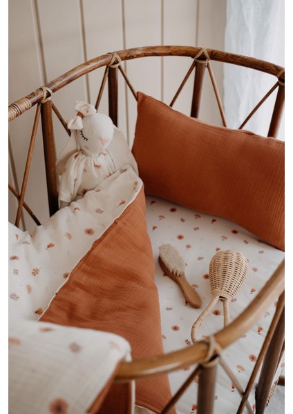 Park Yatak Müslin Nevresim Takımı (80X110) | Boho Floral fırsatları