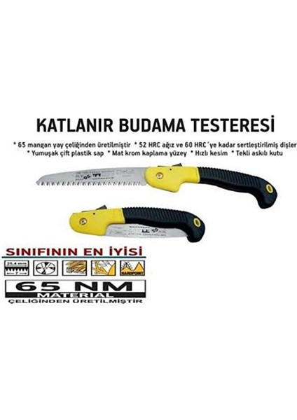 Katlanır Budama Testeresi