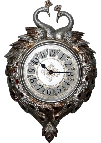 Bfs Duvara Asmalı Tavuskuşu Saat ALK1673