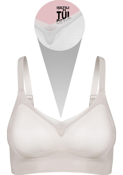 Ghost Dikişsiz Sütyen - Desteksiz - 2808 - Bronz indirimleri