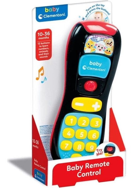 Bfs 17910 Baby Clementoni - Uzaktan Kumanda