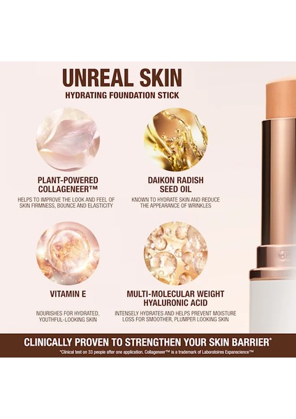 Unreal Skin Sheer Glow Tint - Nemlendirici Stick Fondöten 11 Tan (8 G)