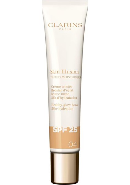 Skin Illusion - SPF25 Içeren Renkli Nemlendirici 04 - 40 ml