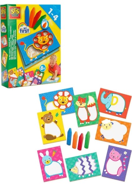 Bfs Ilk Boyama Kalemlerim ve Hayvan Kartları