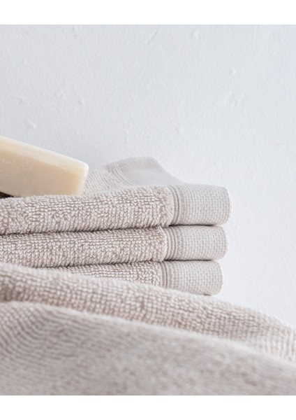 Avelia 4'lü El Havlusu - Bej - 30X50 cm fırsatları
