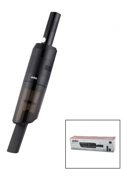 Sinbo SVC-8630 Oto-Araç El Tipi Süpürge Çakmaklık Şarjlı Mini - Taşınabilir Hepa Filtre - 2 Başlık - 4000MAH Batarya (5324)