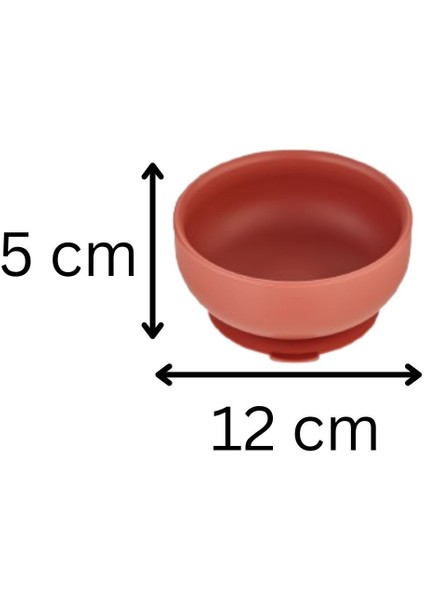 Silikon Vakumlu Mama Kasesi - Kiremit Rengi fiyatları