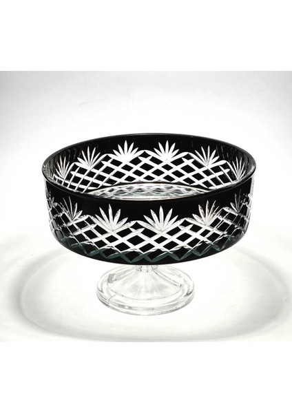 El Yapımı Kristal 25 cm Püskül Desenli Meyvelik Dekoratif Sunumluk Kase fiyatları