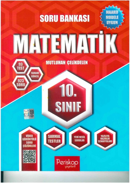 10. Sınıf Matematik Soru Bankası (Yeni Maarif Modeli)