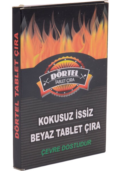 Beyaz Tablet Çıra 125G 2 Adet