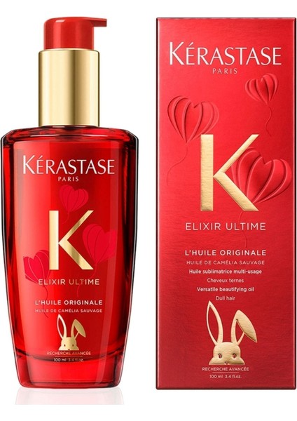 Elixir Ultime Rabbit Rouge Edition 48 Saate Kadar Kalıcı Parlaklık Sağlayan Serum 100ML