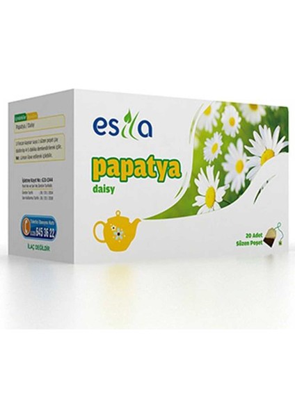 Papatya Çayı 20 Li.