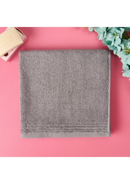 Soft Fly Ayak Havlusu - Gri - 50X70 cm