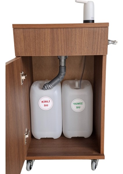 Seyyar Lavabo Ahşap Desen L10 fiyatları