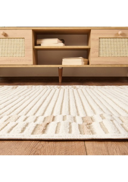 Soft Mono Tozumaz Antialerjik Halı - Bej - 120X180 cm fiyatları