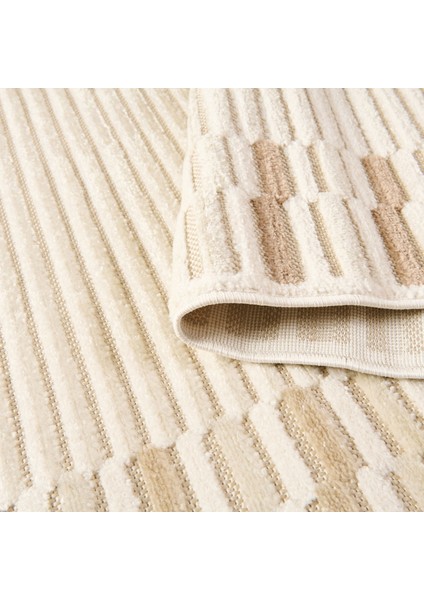 Soft Mono Tozumaz Antialerjik Halı - Bej - 120X180 cm modelleri