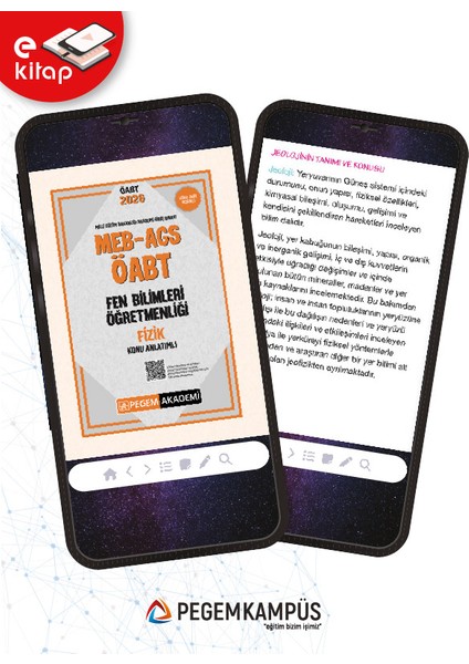 2026 Meb-Ags Öabt Fen Bilimleri Öğretmenliği Konu Anlatımlı E-Kit fiyatları