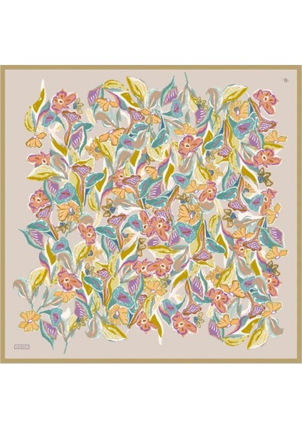 Armine Ipek Eşarp 2025 Yaz - 9332-07 Krem Twill fiyatları