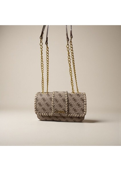 Örgü Detaylı Şık Görünümlü Kadın El Omuz Çanta