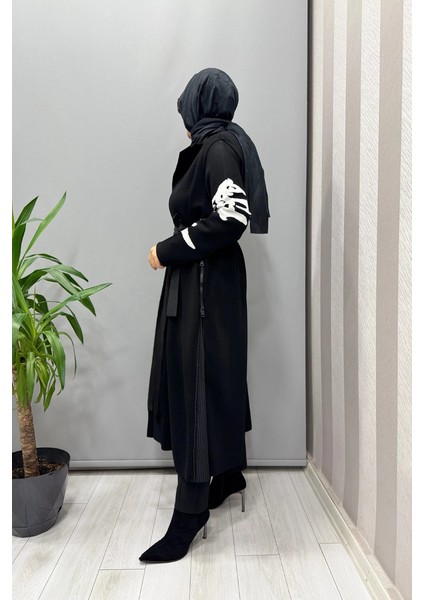 Çelik Örme Fermuarlı Triko Kap Siyah MISS262 fiyatları