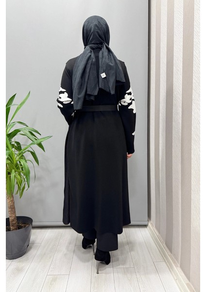 Çelik Örme Fermuarlı Triko Kap Siyah MISS262 fırsatları