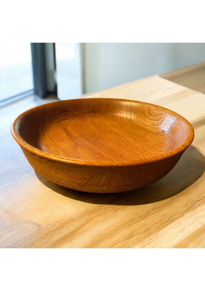 🌳 El Yapımı Meşe Ağacından Ahşap Tabak fiyatları