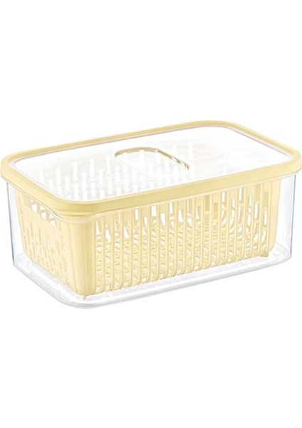 Süzgeçli Fresh Saklama Kabı (3.5 Lt) Royaleks-Ak 509