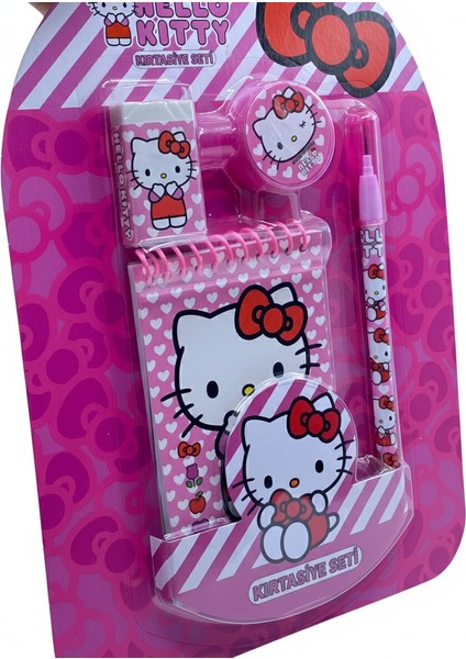 Hello Kitty Kırtasiye Seti 4'lü modelleri