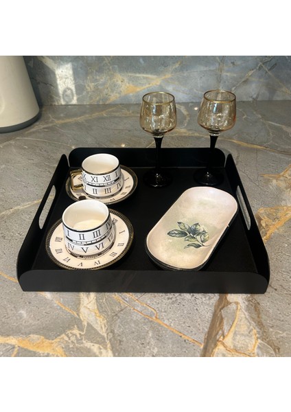 Modern 3’lü Metal Tepsi Seti – Şık Sunum ve Servis Tepsileri,dayanıklı Tasarım