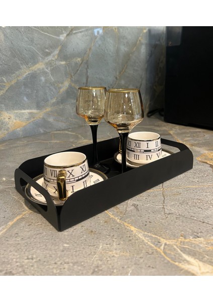 Modern 3’lü Metal Tepsi Seti – Şık Sunum ve Servis Tepsileri,dayanıklı Tasarım