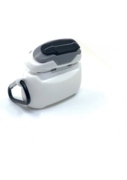 Airpods Pro 3. Nesil Uyumlu Sevimli Beyaz Oyun Konsolu Figürlü Darbe Önleyici Kulaklık Koruma Kılıfı fırsatları